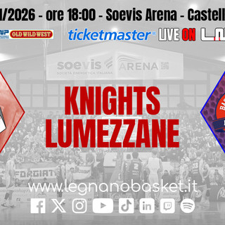 I Knights tornano in casa: domenica sfida a Lumezzane in crescita I Knights tornano in casa: domenica sfida a Lumezzane in crescita