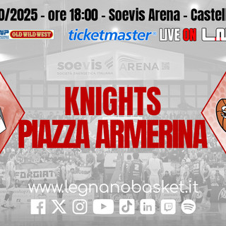 Knights in cerca del tris contro Piazza Armerina degli ex Gallizzi e Cepic