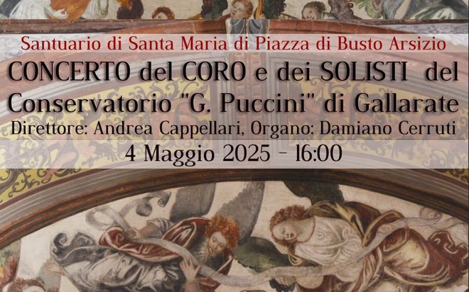 Musica e meraviglia in un pomeriggio di maggio: il Conservatorio Puccini in Santa Maria a Busto Arsizio