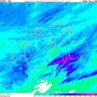 La carta con le previsioni meteo pubblicata sul proprio profilo Facebook da Bertoni
