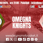 Sfida dal sapore speciale per i Knights: sabato a Omegna contro gli ex Eliantonio e Sacchettini