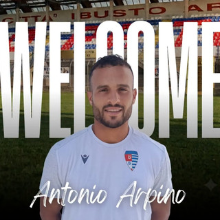 Antonio Arpino è un nuovo giocatore della Pro Patria (foto Aurora Pro Patria 1919)