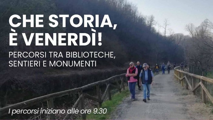 Camminate culturali guidate e gratuite nei parchi Insubria-Olona tra biblioteche, sentieri e monumenti. “Che storia, è venerdì!”
