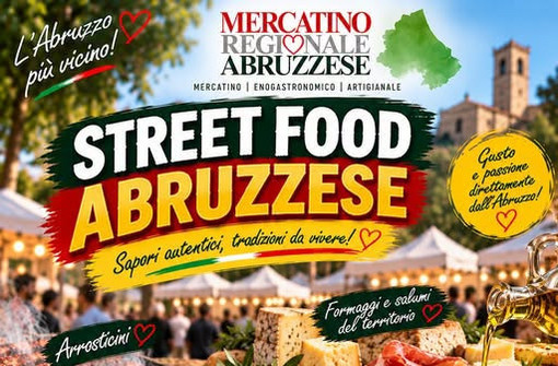 Piazza San Giovanni accoglie i sapori d’Abruzzo: tre giorni tra street food e mercatino tipico Piazza San Giovanni accoglie i sapori d’Abruzzo: tre giorni tra street food e mercatino tipico
