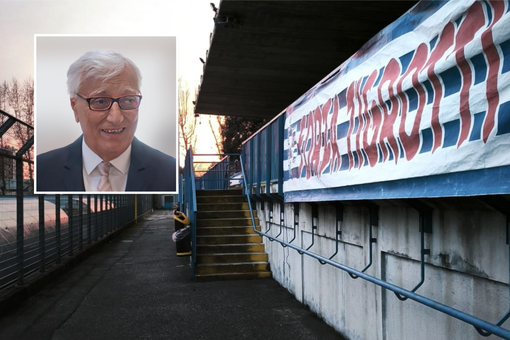 L’addio biancoblù all’avvocato Verga, il tifoso gentiluomo che amava la Pro Patria