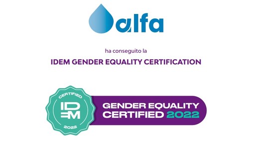 Alfa ottiene la certificazione della parità di genere