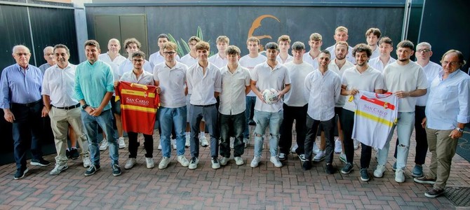 Antoniana a inizio stagione 2025-26, con il vicesindaco Luca Folegani