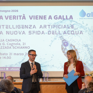 Un momento del convegno di Alfa