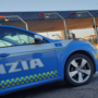 Sul luogo dell'incidente una pattuglia della Polstrada di Novate