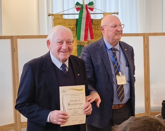 La consegna a Villa Cagnola La consegna a Villa Cagnola