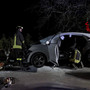 Le immagini dell'incidente di giovedì sera sulla provinciale ad Azzate Le immagini dell'incidente di giovedì sera sulla provinciale ad Azzate