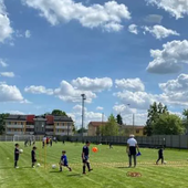 Piccoli calciatori all'opera con l'Antoniana - Foto dal sito della società