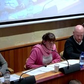 L'assessore Michelon, al centro, con il sindaco Baroffio L'assessore Michelon, al centro, con il sindaco Baroffio