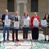 La presentazione della serata a Palazzo Gilardoni
