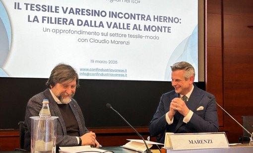 Giuseppe Tronconi con Claudio Marenzi