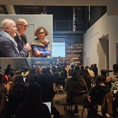 Nel riquadro, da sinistra, Paolo Castelli, Angelo Crespi, Rachele Ferrario