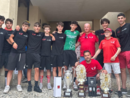 La Bustese Olonia e, in maglia verde, il neo campione regionale Matteo Turconi La Bustese Olonia e, in maglia verde, il neo campione regionale Matteo Turconi