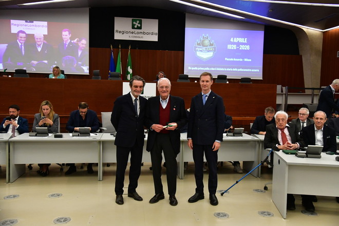Cerimonia in Regione per i cento anni del basket azzurro. Riconoscimento anche per Bulgheroni