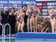 La Busto Nuoto festeggia il primo posto (foto Giorgio Perottino / DBM)