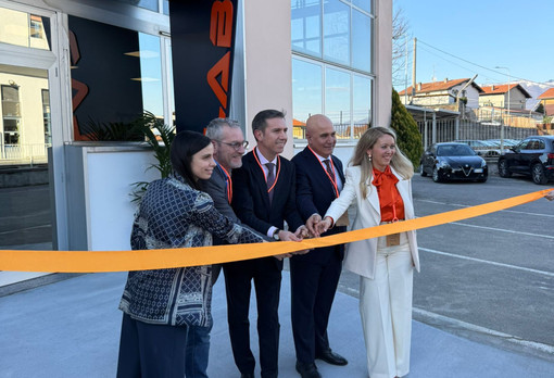 L'inaugurazione di XLab alla Beko di Cassinetta
