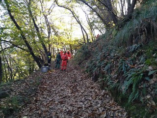 Alcune immagini dell'esercitazione di Brezzo di Bedero dei volontari del Coav Valli del Verbano