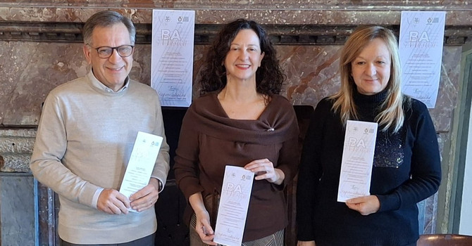 Da sinistra, Alberto Tovaglieri, Manuela Maffioli, Paola Colombo