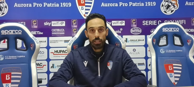 Pro Patria, Bolzoni pre-Cittadella: «Il punto di domenica ci ha dato morale: ora serve partire forte e con l’atteggiamento giusto»