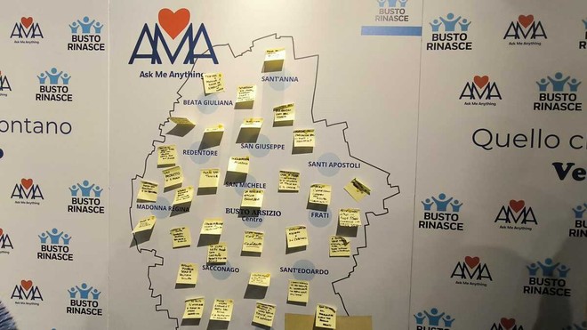 Sant’Anna, ascolto e futuro: mobilità, ITS e partecipazione al centro del confronto AMA di Busto Rinasce