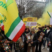 Manifestazione di Coldiretti Lombardia a Milano