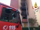 Il condominio di Cornaredo danneggiato dall'incendio