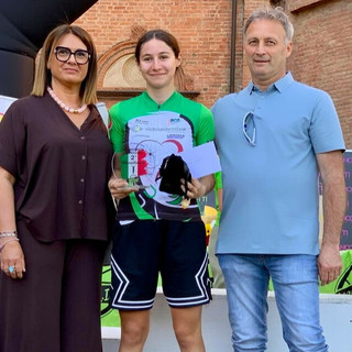 La premiazione di Elisa Sansottera Paiusco a Crema (foto Flaviano Ossola)
