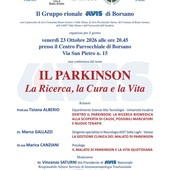 Avis a Borsano aiuta a capire meglio il Parkinson Avis a Borsano aiuta a capire meglio il Parkinson