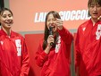 Il trio giapponese: Wada, Seki, Otomo Il trio giapponese: Wada, Seki, Otomo