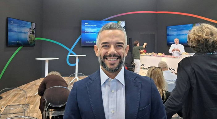Celeste Taiano, presidente del Consorzio Turistico della Provincia di Varese, al TTG Travel Experience, l'appuntamento per antonomasia legato al mondo del turismo in scena al Rimini Expo Centre di Rimini
