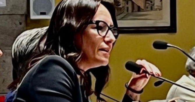 L'assessore alla sicurezza Claudia Cozzi