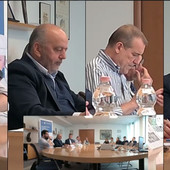 Un'immagine del webinar organizzato da Confcommercio Uniascom Varese sul tema del Decreto 1° Maggio