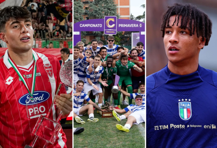 Leonardo Colombo (foto profilo instagram leonardo_colomboo), la Pro Patria Primavera (foto profilo instagram Serie C) e Kevin Zeroli (foto profilo instagram kevin.zeroli) Leonardo Colombo (foto profilo instagram leonardo_colomboo), la Pro Patria Primavera (foto profilo instagram Serie C) e Kevin Zeroli (foto profilo instagram kevin.zeroli)