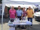 Il vice commissario Alessandro Morelli e alcuni dei coordinatori del Controllo del Vicinato