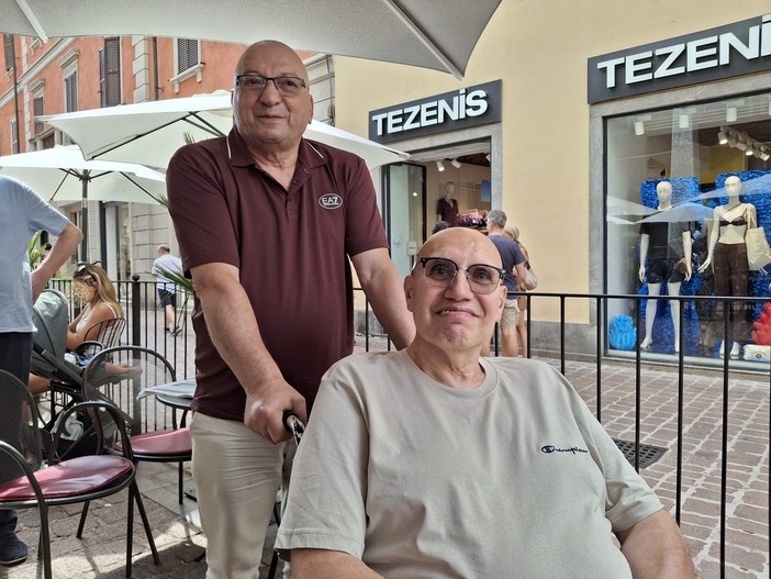 Carlo Stagni con Salvatore Liguori