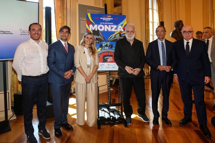 Gran Premio di Monza, l'assessore ragionale Caruso: «Quando sport, arte e cultura corrono insieme, l'Italia vince» Gran Premio di Monza, l'assessore ragionale Caruso: «Quando sport, arte e cultura corrono insieme, l'Italia vince»