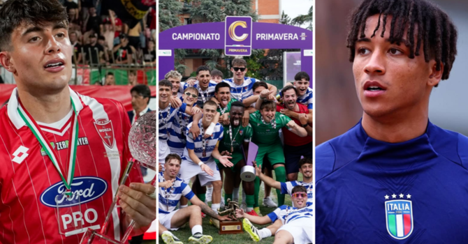 Leonardo Colombo (foto profilo instagram leonardo_colomboo), la Pro Patria Primavera (foto profilo instagram Serie C) e Kevin Zeroli (foto profilo instagram kevin.zeroli) Leonardo Colombo (foto profilo instagram leonardo_colomboo), la Pro Patria Primavera (foto profilo instagram Serie C) e Kevin Zeroli (foto profilo instagram kevin.zeroli)
