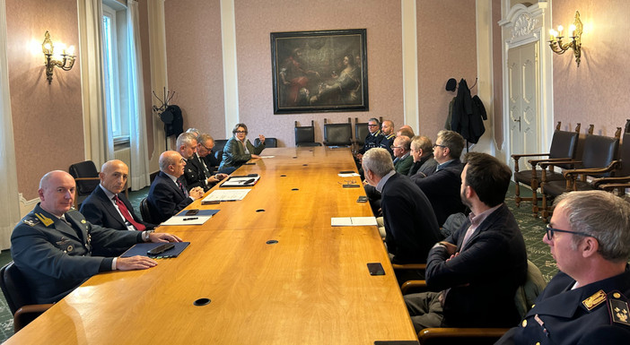 La riunione di stamattina in Prefettura a Varese del Comitato provinciale per l'Ordine e la Sicurezza Pubblica