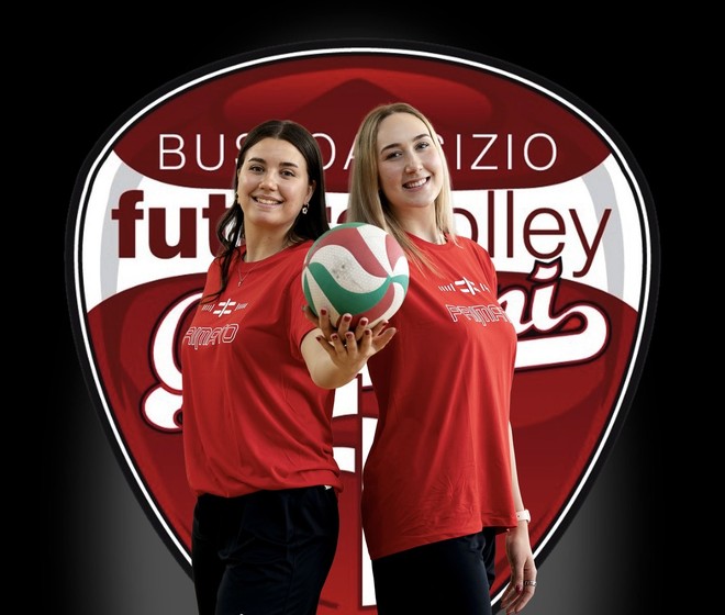 Cagnin e Marconato (Foto Futura Volley)