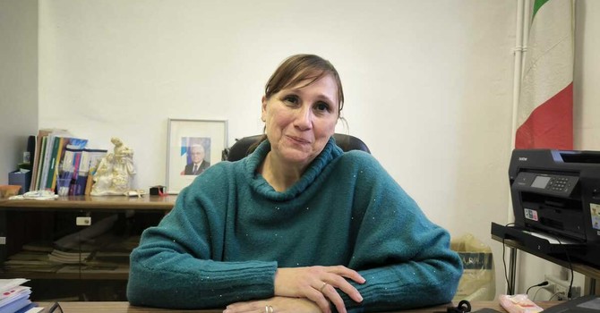 La dirigente Cristina Parisini
