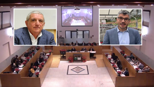 Nei riquadri, Luigi Galluppi, a sinistra, e Giovanni Pignataro, a destra