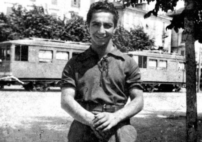 Carlo Suzzi a Verbania dopo la Liberazione Carlo Suzzi a Verbania dopo la Liberazione
