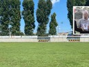 Il campo dell'Antoniana. Nel rettangolo, Luigi Gualdoni