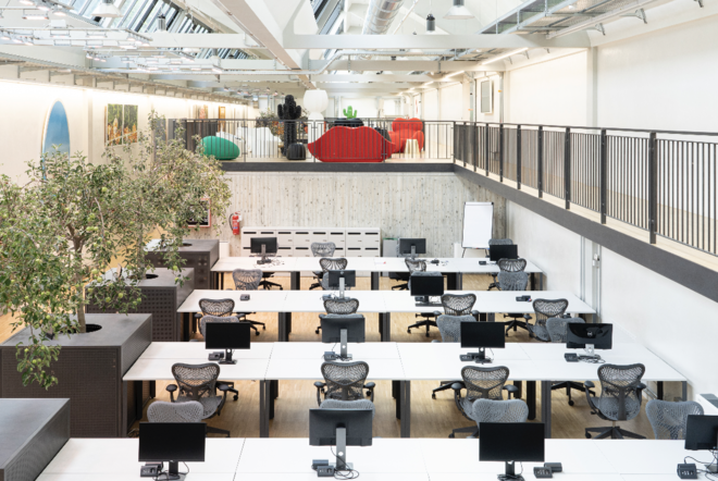 Un particolare del Campus Reti di Busto Arsizio