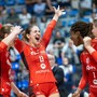 Uyba, che battaglia: Novara passa solo al tie-break Uyba, che battaglia: Novara passa solo al tie-break