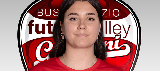 Emma Cagnin è una nuova giocatrice del club di Busto Arsizio Emma Cagnin è una nuova giocatrice del club di Busto Arsizio